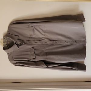 GoLite Men's L Grey Button-down Shirt